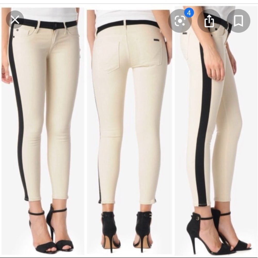 Hudson Leeloo Skinny Crop Jean Size 26